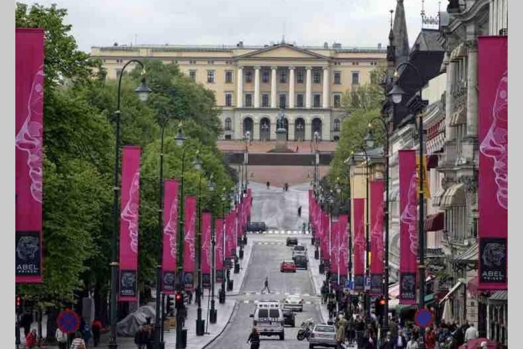 Top Floor City Center Flat With Free Parking Oslo Exterior foto