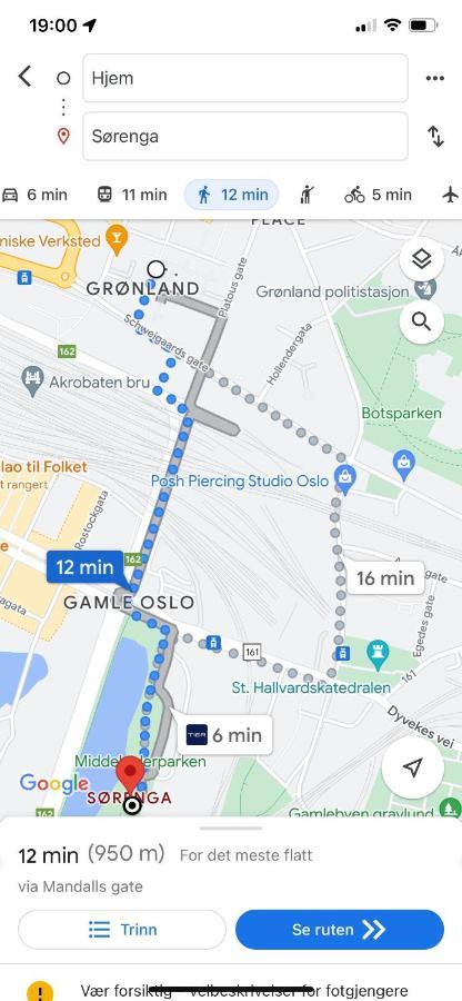 Top Floor City Center Flat With Free Parking Oslo Exterior foto