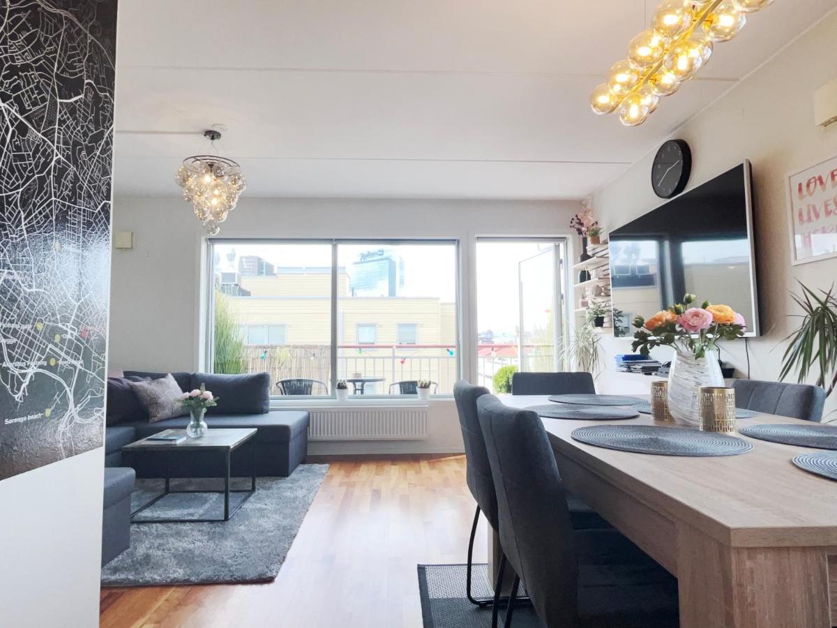 Top Floor City Center Flat With Free Parking Oslo Exterior foto